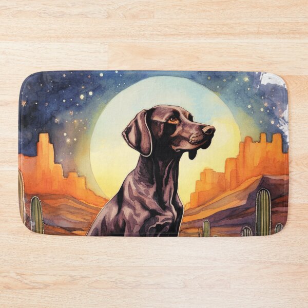 Item preview, German Shorthaired Pointer Desert Illustration designed and sold by TheAnimalZ00.