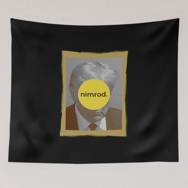 Item preview, Anti Trump Mugshot Nimrod Artwork. The Resistance Artwork designed and sold by kakarikihill.