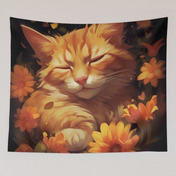 Item preview, Purrfect Peace | Sleeping Cat designed and sold by FairX.