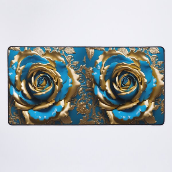Item preview, Baroque Inspired Turquoise Rose designed and sold by DesignsByPrnces.