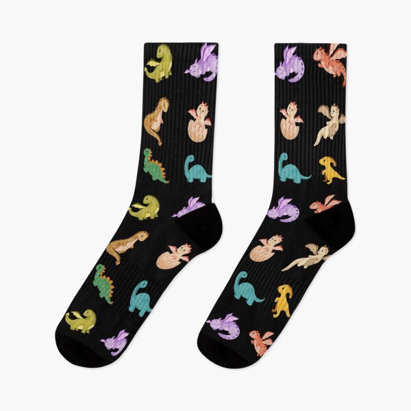 Item preview, Colorful Cute Baby Dino Set - Dinosaur Lovers Gift designed and sold by patternjp.