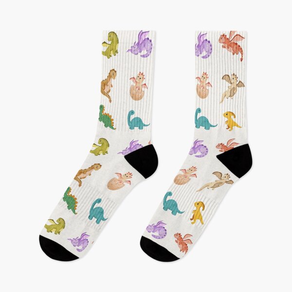 Item preview, Colorful Cute Baby Dino Set - Dinosaur Lovers Gift designed and sold by patternjp.