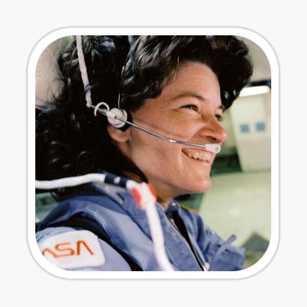 Item preview, NASA Astronaut Sally Ride designed and sold by RadiantArray.