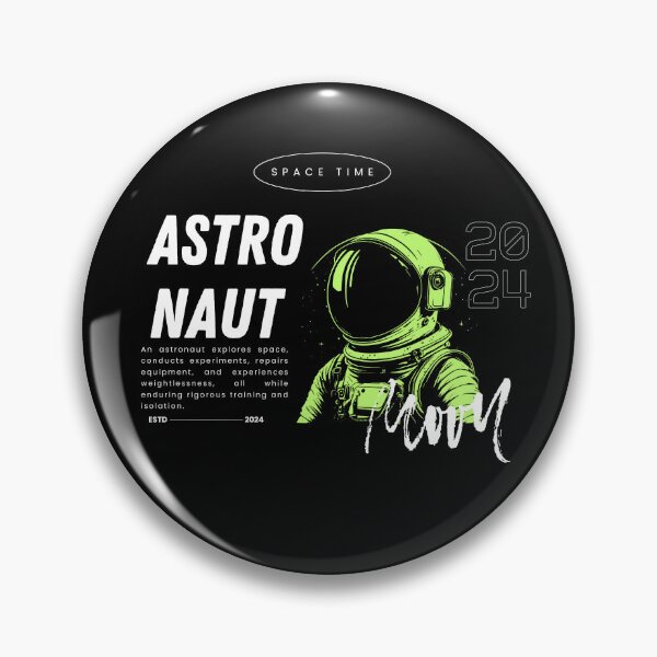 Item preview, Astronaut Space Time 2024 designed and sold by PrintArt Studio.