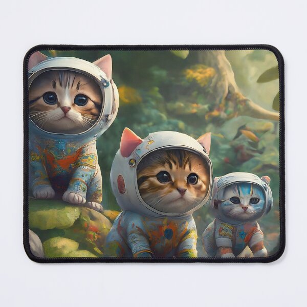 Item preview, 3 Astronaut Cats designed and sold by vincent9335.
