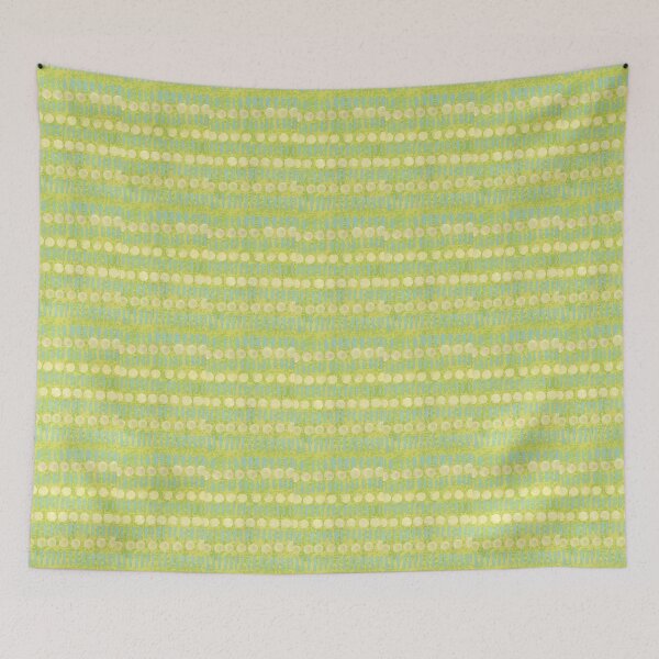 Item preview, Dits and dahs in spring green designed and sold by nighthawkstudio.