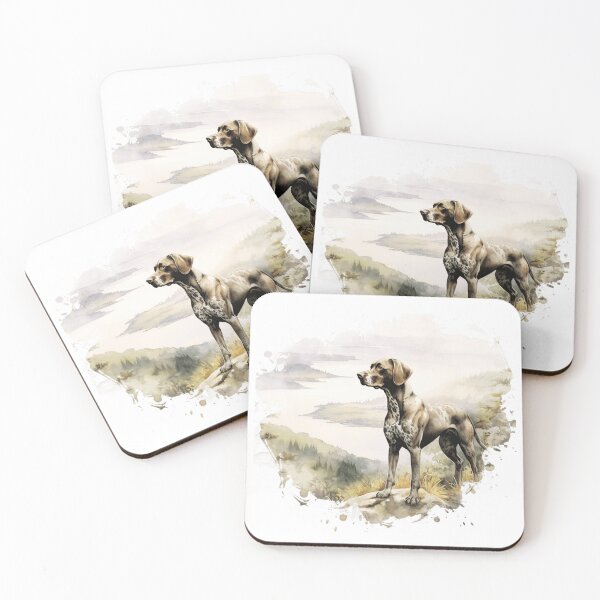 Item preview, German Shorthaired Pointer With Forest View designed and sold by TheAnimalZ00.