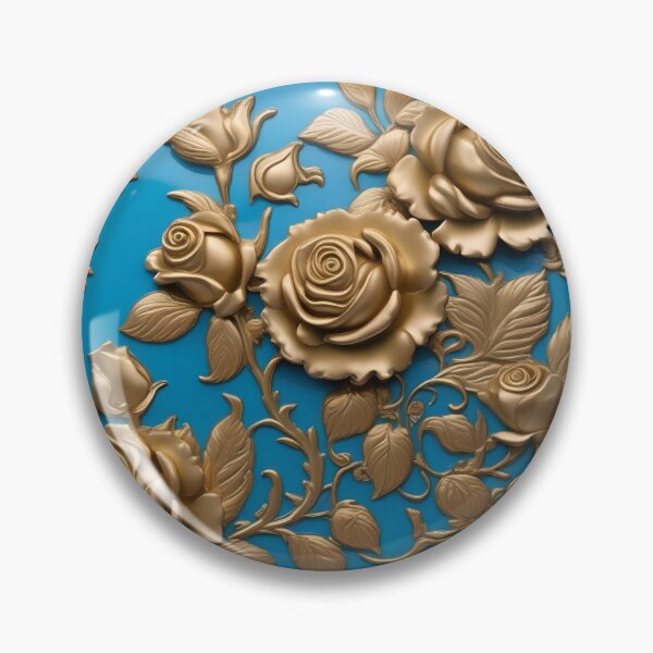 Item preview, Baroque Inspired Gold Roses designed and sold by DesignsByPrnces.