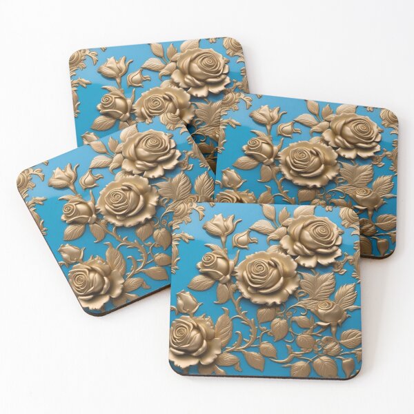 Item preview, Baroque Inspired Gold Roses designed and sold by DesignsByPrnces.