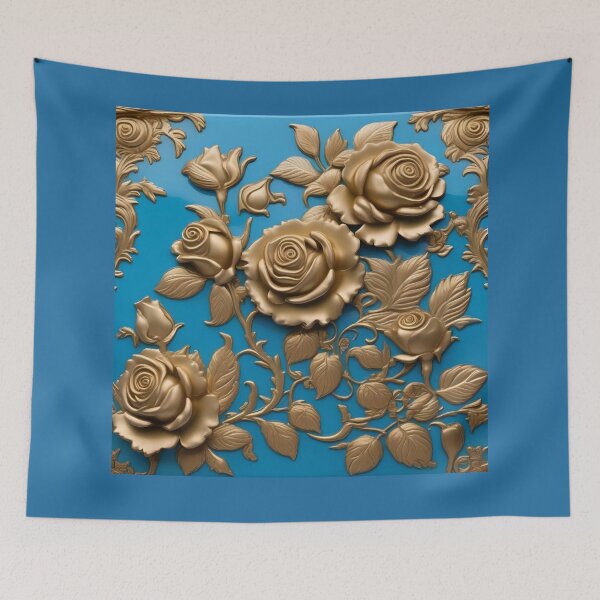 Item preview, Baroque Inspired Gold Roses designed and sold by DesignsByPrnces.