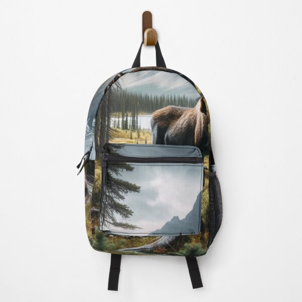 Item preview, Woodland Sentinel - Moose's Watchful Posture in the Heart of Nature designed and sold by ProgressMagnet.