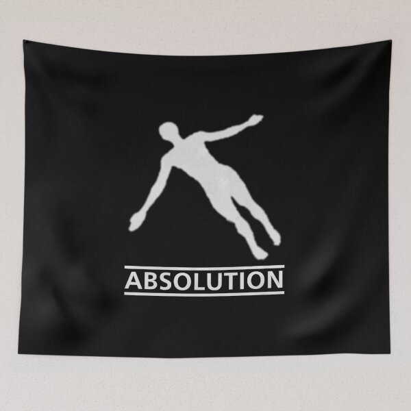 Item preview, Absolution - Minimalist Silhouette - White designed and sold by skipat.