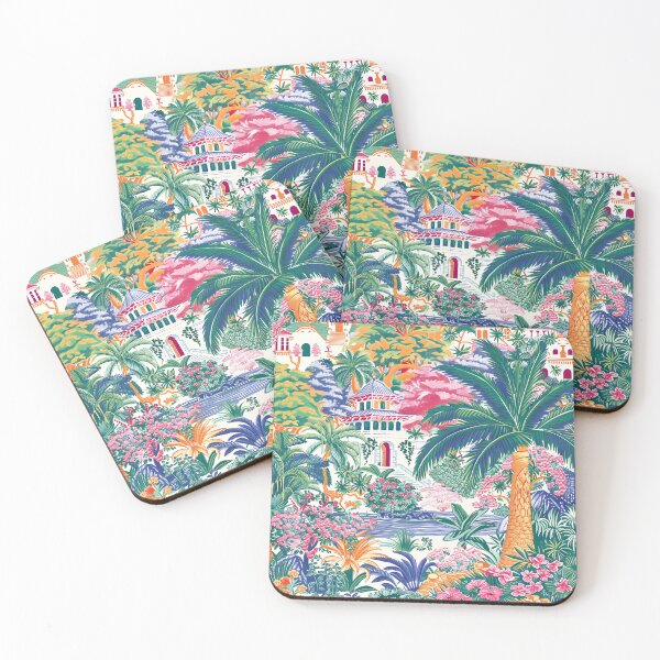 Item preview, Oriental Palace in palm grove designed and sold by SophieClimaArt.