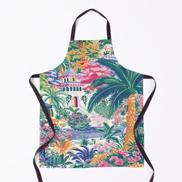 Item preview, Oriental Palace in palm grove designed and sold by SophieClimaArt.