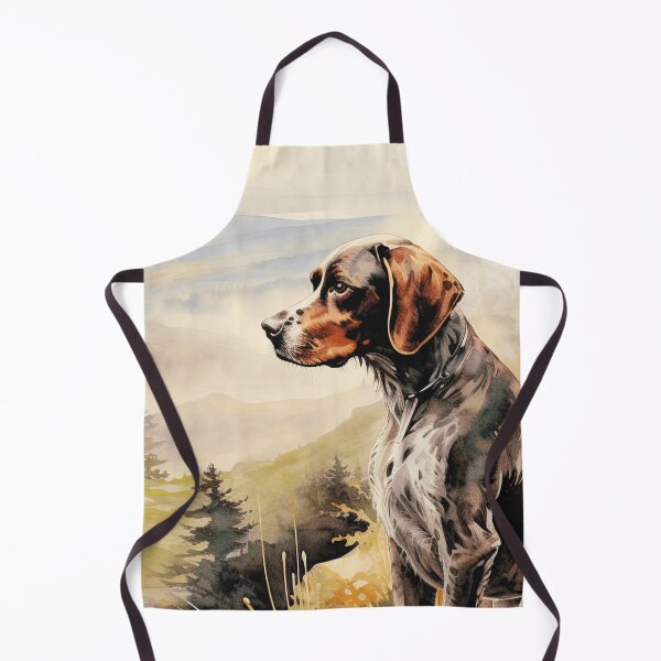 Item preview, German Shorthaired Pointer Forest View designed and sold by TheAnimalZ00.
