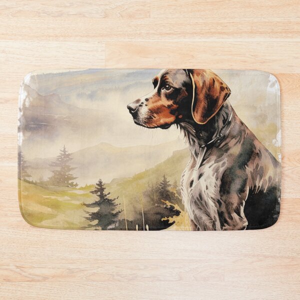 Item preview, German Shorthaired Pointer Forest View designed and sold by TheAnimalZ00.