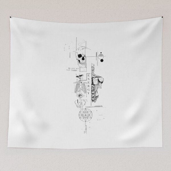 Item preview, Copy of We Are All Just Human : Geometric Humanity (black) designed and sold by Artie-A.
