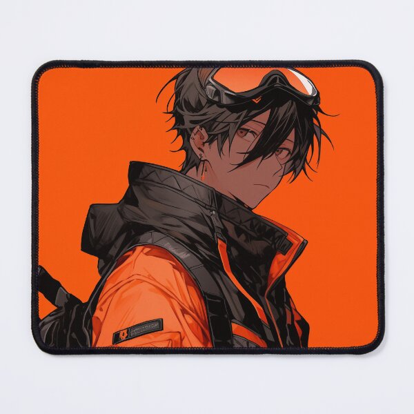 Item preview, Orange Anime Guy Streetwear designed and sold by Cratbat.