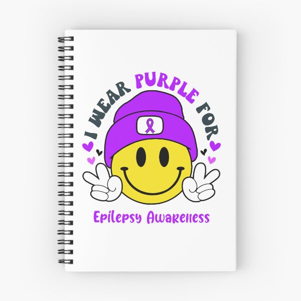 Item preview, I Wear Purple For Epilepsy Awareness, Epilepsy Awareness Month designed and sold by KatMercerr.