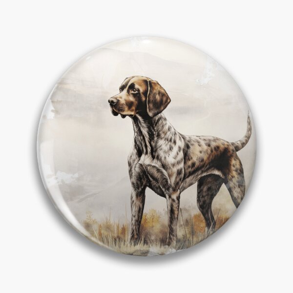 Item preview, German Shorthaired Pointer Illustration designed and sold by TheAnimalZ00.