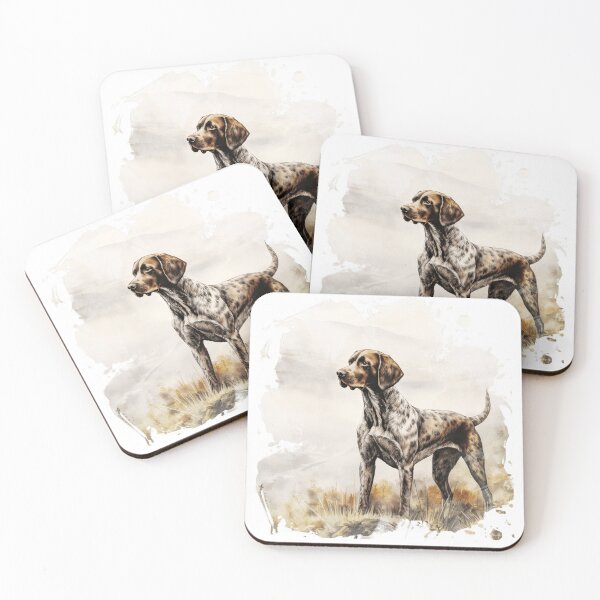 Item preview, German Shorthaired Pointer Illustration designed and sold by TheAnimalZ00.