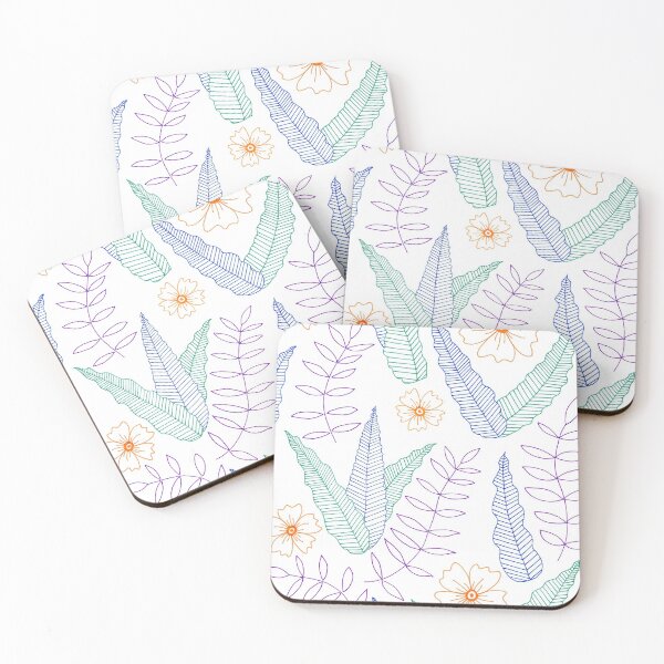 Item preview, Flower and Leaf Pattern designed and sold by designcardinal.