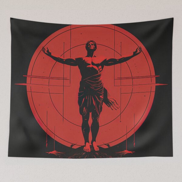 Item preview, Atlas | Red minimalism designed and sold by ComicsFactory.