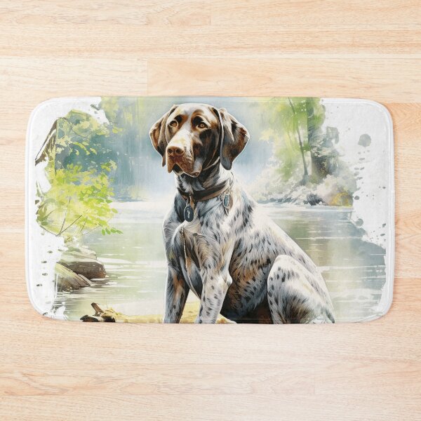 Item preview, Watercolor German Shorthaired Pointer By The Water designed and sold by TheAnimalZ00.