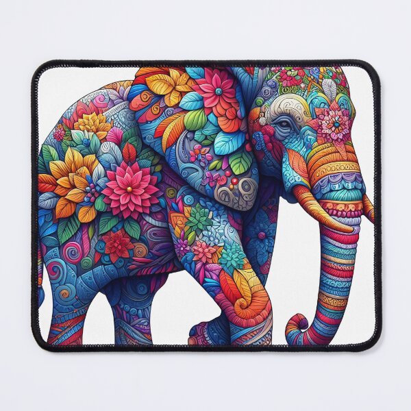 Item preview, Elephant in Rainbow: A Journey of Colors and Hope designed and sold by AerzTienda.