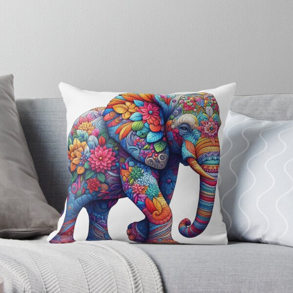 Item preview, Elephant in Rainbow: A Journey of Colors and Hope designed and sold by AerzTienda.