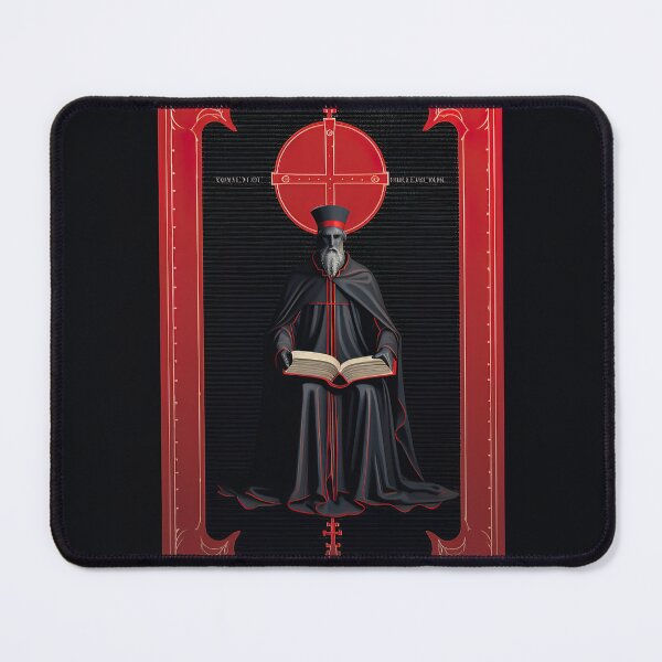 Item preview, Augustine of Hippo | Red minimalism designed and sold by ComicsFactory.