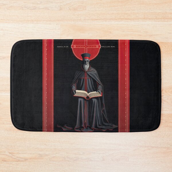 Item preview, Augustine of Hippo | Red minimalism designed and sold by ComicsFactory.