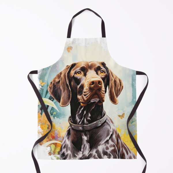 Item preview, Watercolor German Shorthaired Pointer With Butterflies designed and sold by TheAnimalZ00.