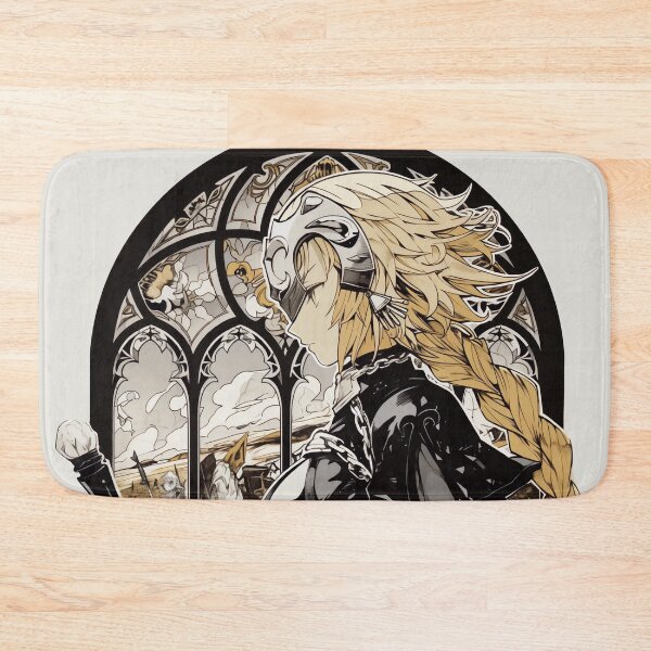 Item preview, Stained Glass Jeanne D'Arc designed and sold by SchellStation.