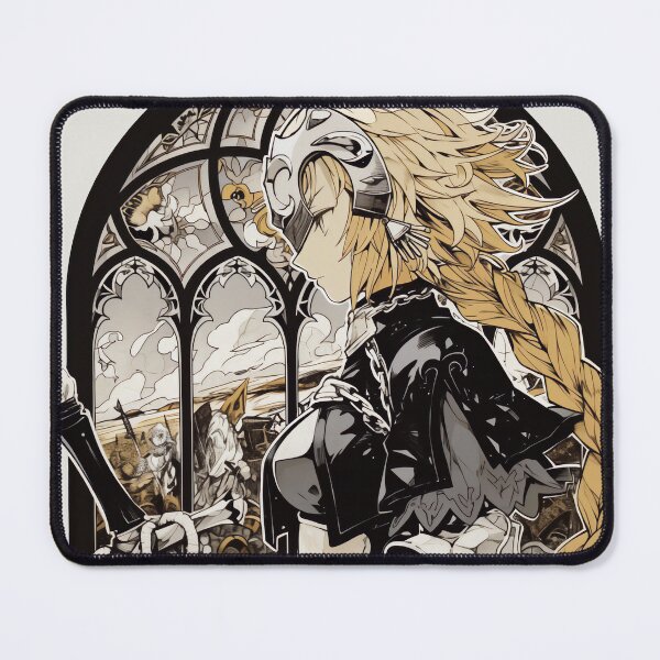 Item preview, Stained Glass Jeanne D'Arc designed and sold by SchellStation.