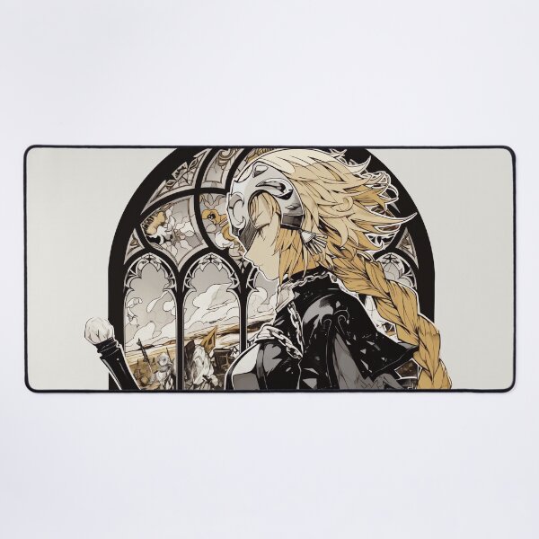 Item preview, Stained Glass Jeanne D'Arc designed and sold by SchellStation.