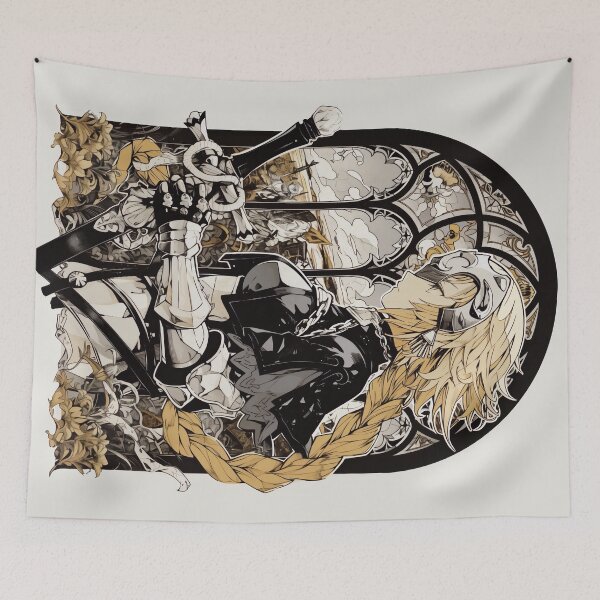 Item preview, Stained Glass Jeanne D'Arc designed and sold by SchellStation.