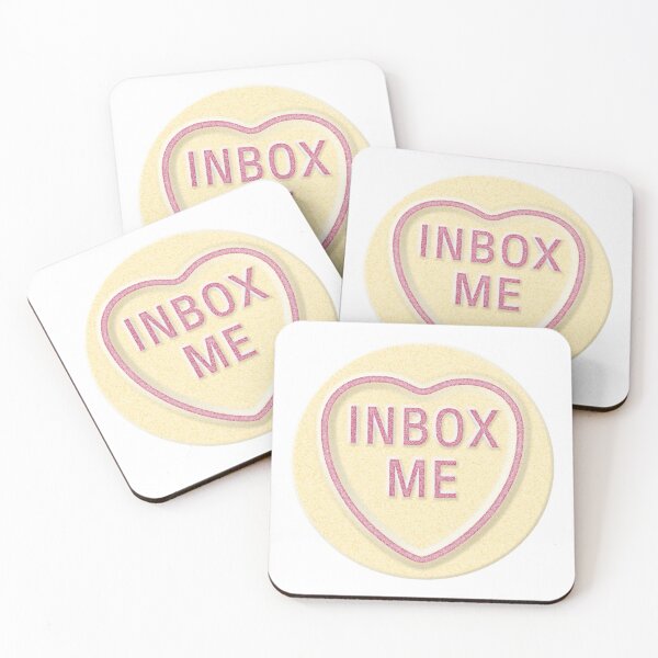 Item preview, NDVH Love Heart INBOX ME designed and sold by Nik’s T-Shirts.