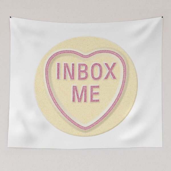 Item preview, NDVH Love Heart INBOX ME designed and sold by Nik’s T-Shirts.