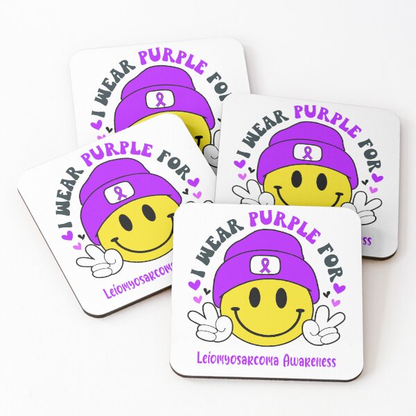 Item preview, I Wear Purple For Leiomyosarcoma Awareness, Leiomyosarcoma Awareness Month designed and sold by KatMercerr.