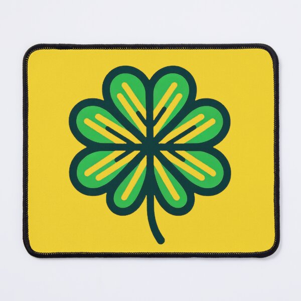 Item preview, Luck in Bloom: Four-Leaf Clover Design designed and sold by ZipperDragon88.