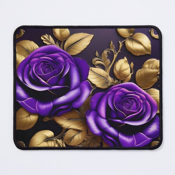 Item preview, Baroque Inspired Purple Roses designed and sold by DesignsByPrnces.