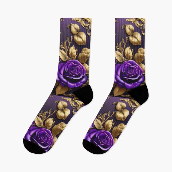 Item preview, Baroque Inspired Purple Roses designed and sold by DesignsByPrnces.