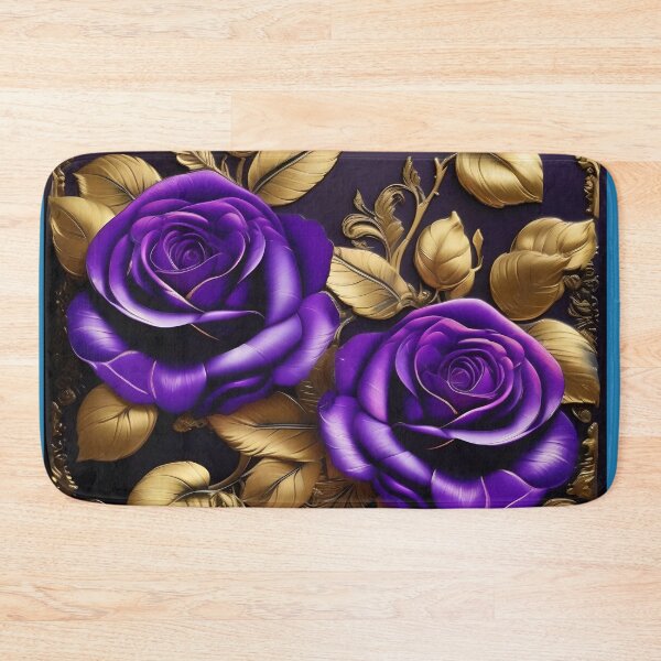 Item preview, Baroque Inspired Purple Roses designed and sold by DesignsByPrnces.