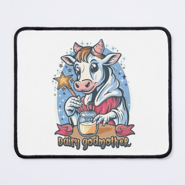 Item preview, Dairy Godmother - Cute Funny Cow Milk Lover designed and sold by Kashear.