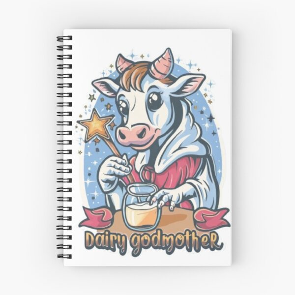 Item preview, Dairy Godmother - Cute Funny Cow Milk Lover designed and sold by Kashear.
