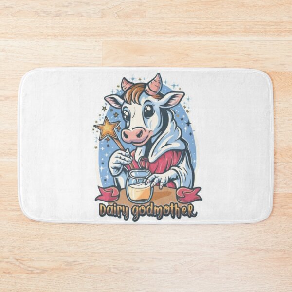 Item preview, Dairy Godmother - Cute Funny Cow Milk Lover designed and sold by Kashear.