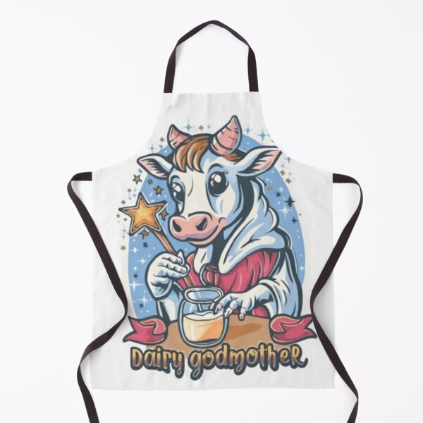 Item preview, Dairy Godmother - Cute Funny Cow Milk Lover designed and sold by Kashear.