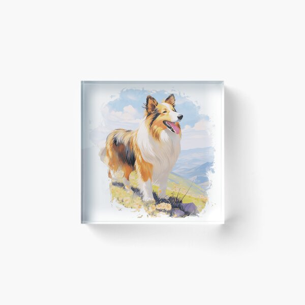 Artikelvorschau, Shetland-Schäferhund-Illustration entworfen und verkauft von TheAnimalZ00.