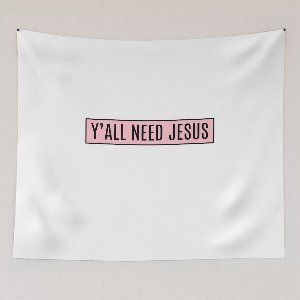 Item preview, Y'all Need Jesus  designed and sold by CharmStudio.